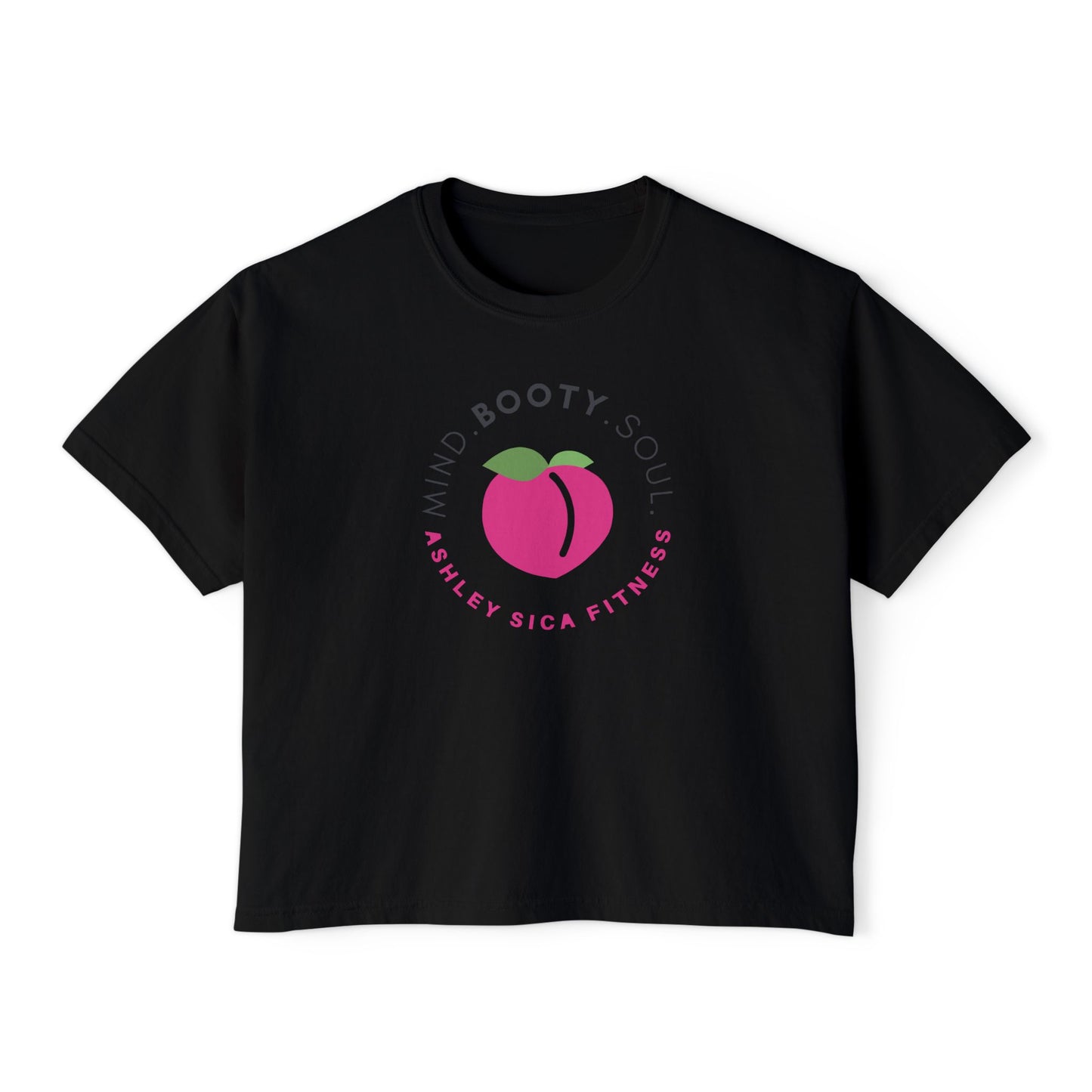 Women’s Oversized Boxy Tee - MBS  - Ashley Sica Fitness