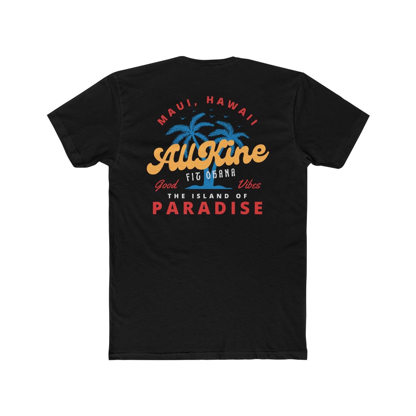 Next Level – Unisex 100% Cotton Crew Tee - Paradise - All Kine
