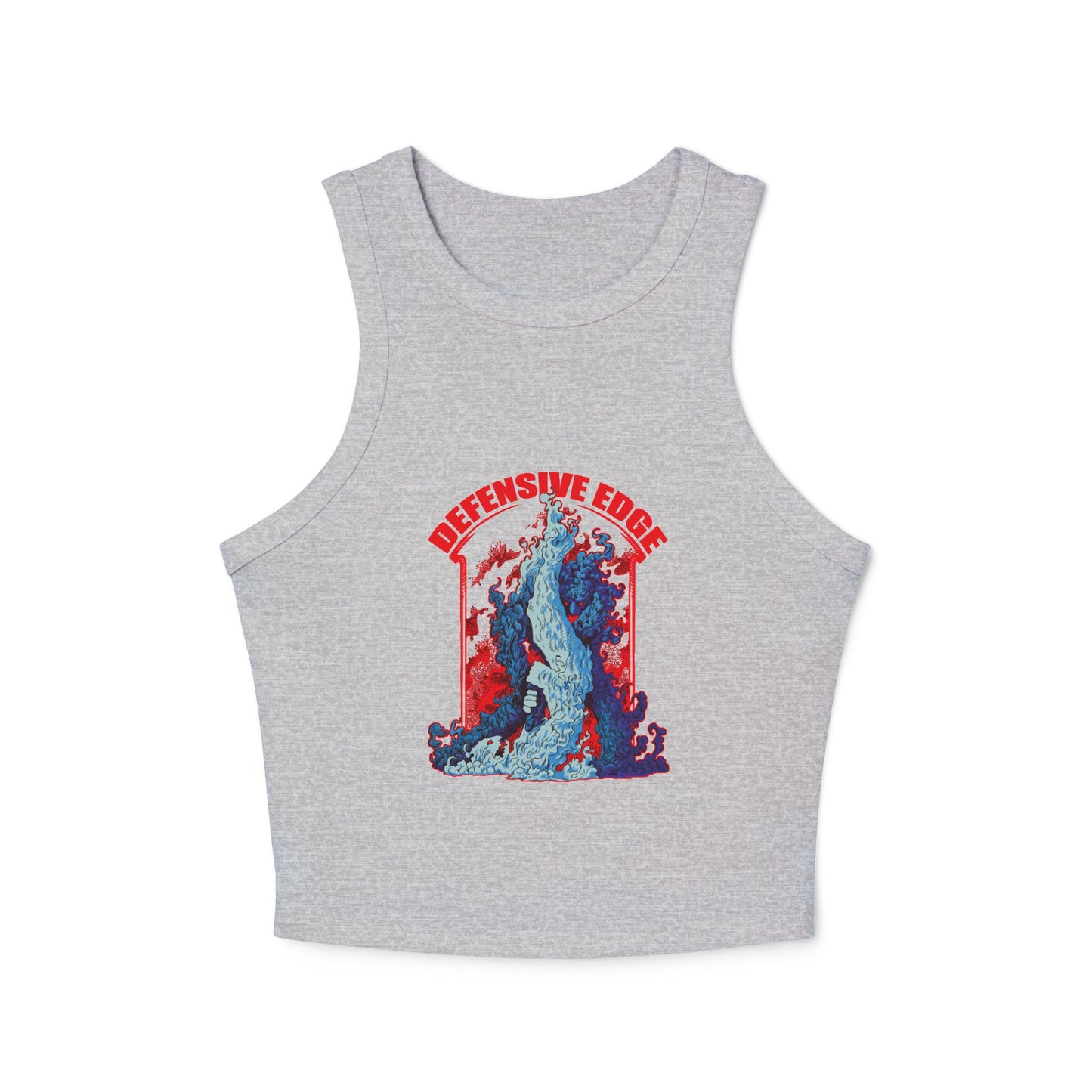 Ladies Ribbed Tank - DE-Defensive Edge Martial Arts