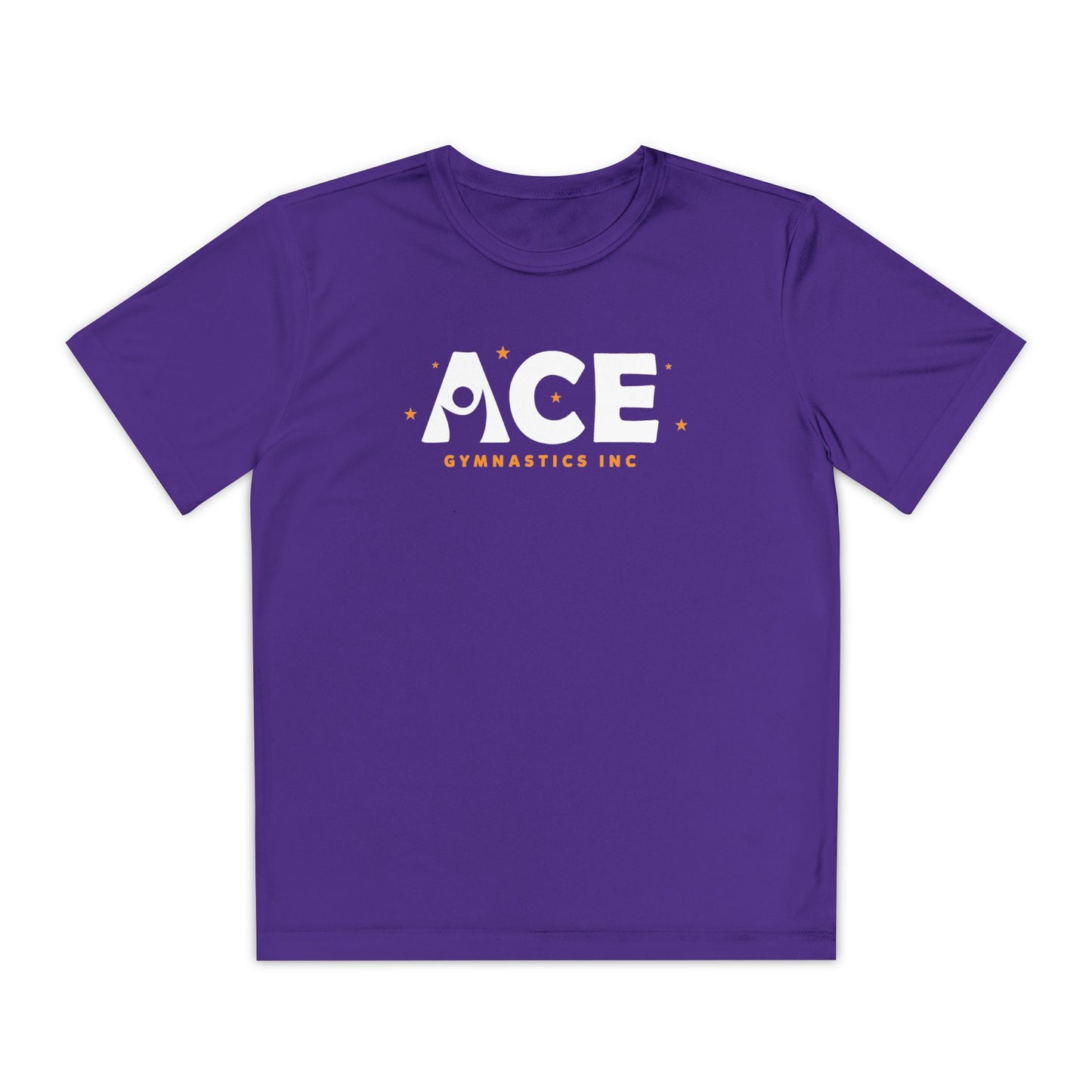 Youth Moisture-Wicking Performance Tee - Ace Gymnastics