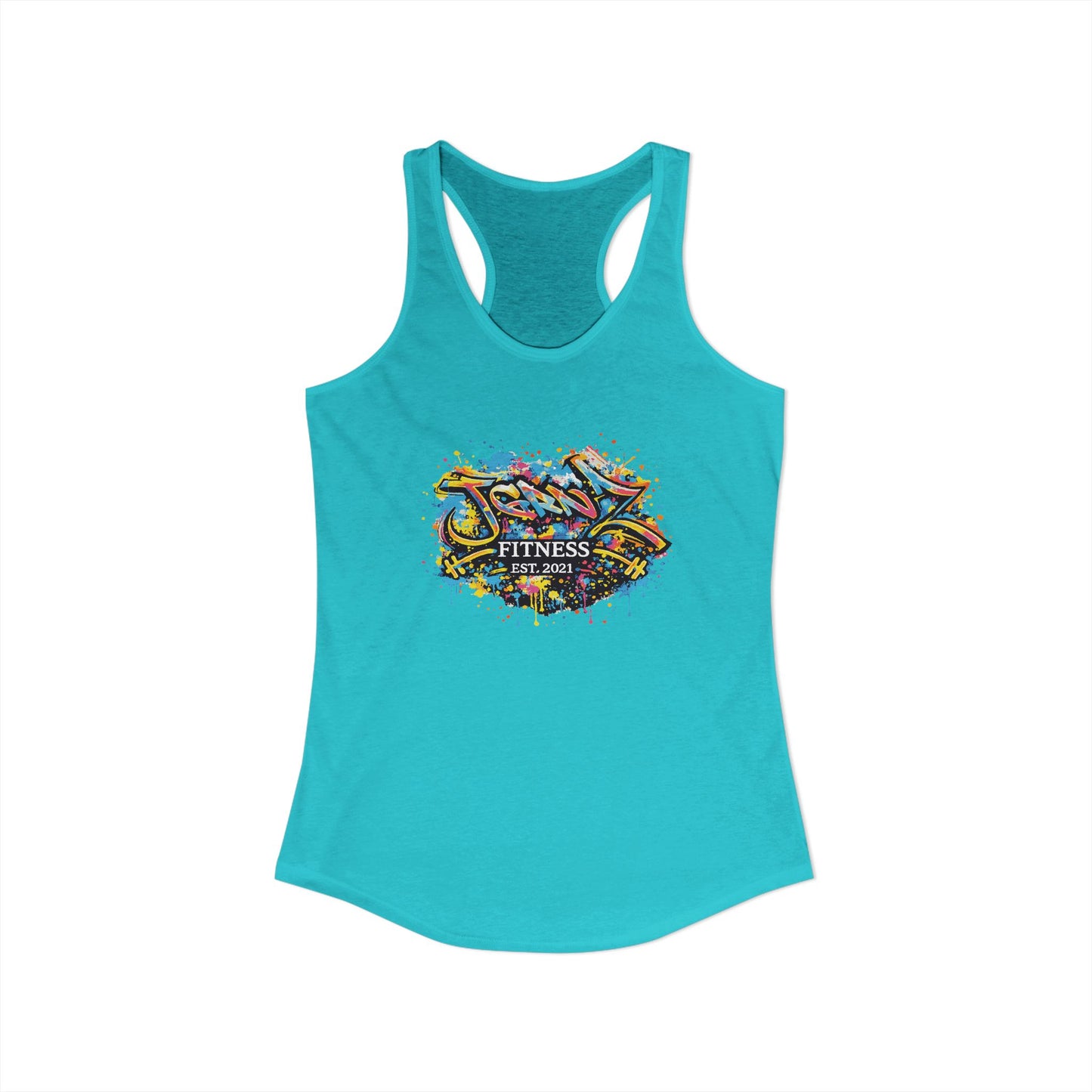 Ladies Racerback Tank - EST 2021 - JGRNZ Fitness