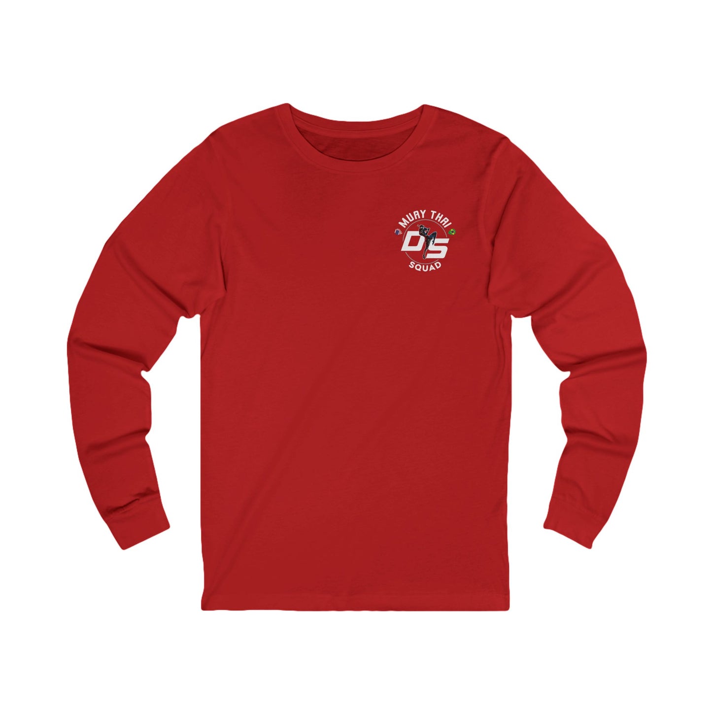 Long Sleeve Cotton Shirt -DS Muay Thai Squad