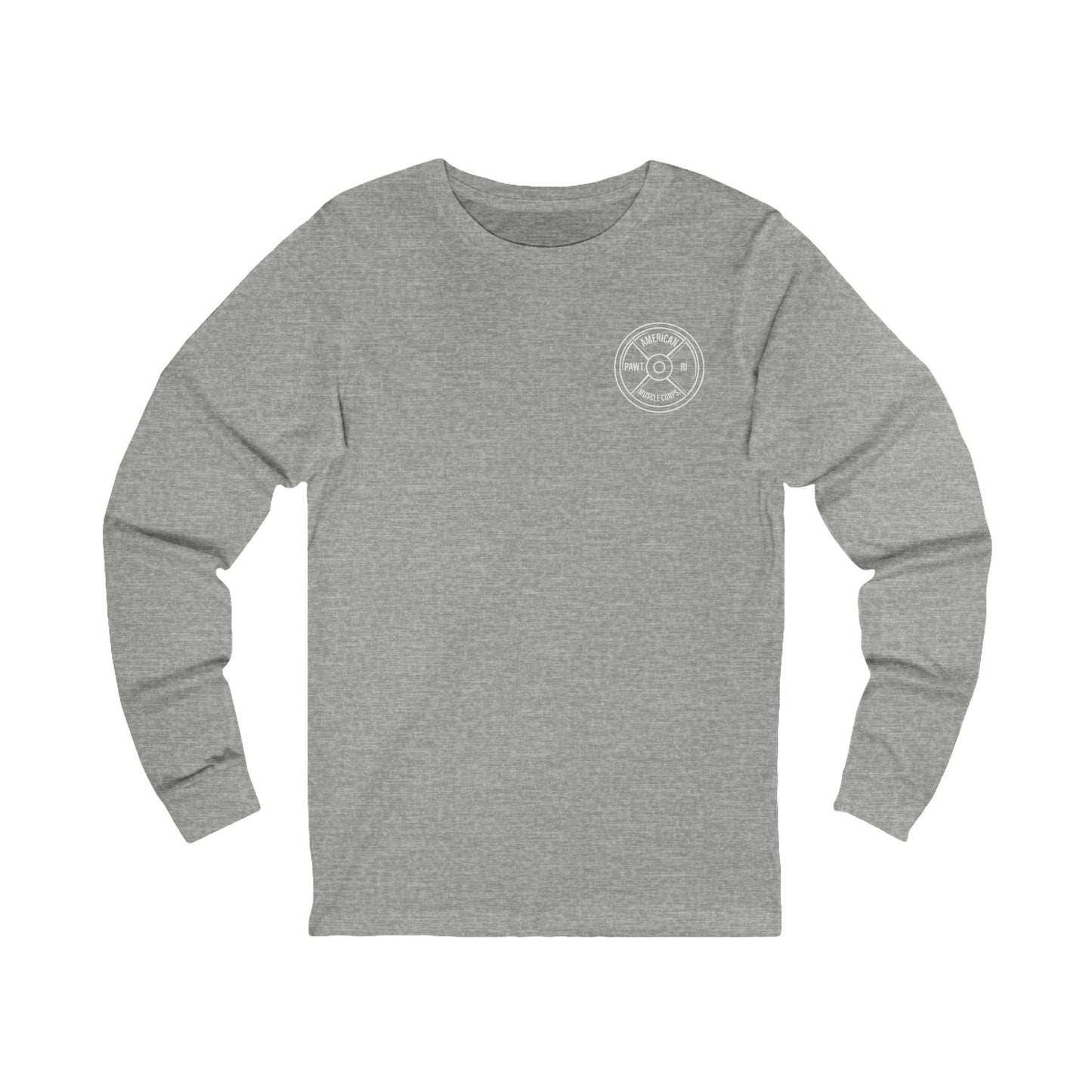 Long Sleeve Cotton Shirt - AMC Strong - American Muscle Corps   