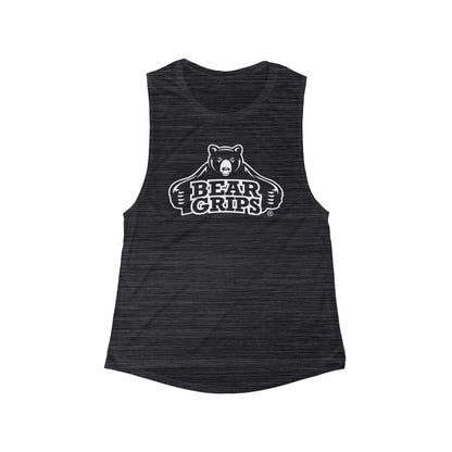 Women’s 65/35 Poly/Viscose Flowy Scoop Muscle Tank