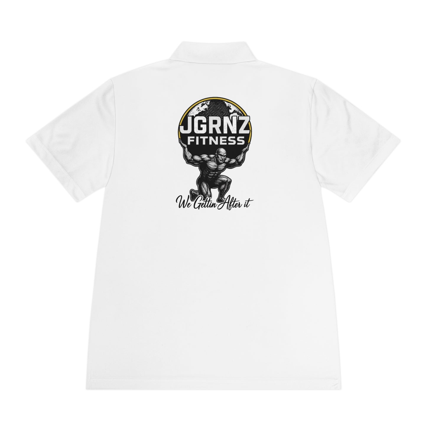 Performance Polo Shirt - Moisture Wicking - Steel Atlas - JGRNZ Fitness
