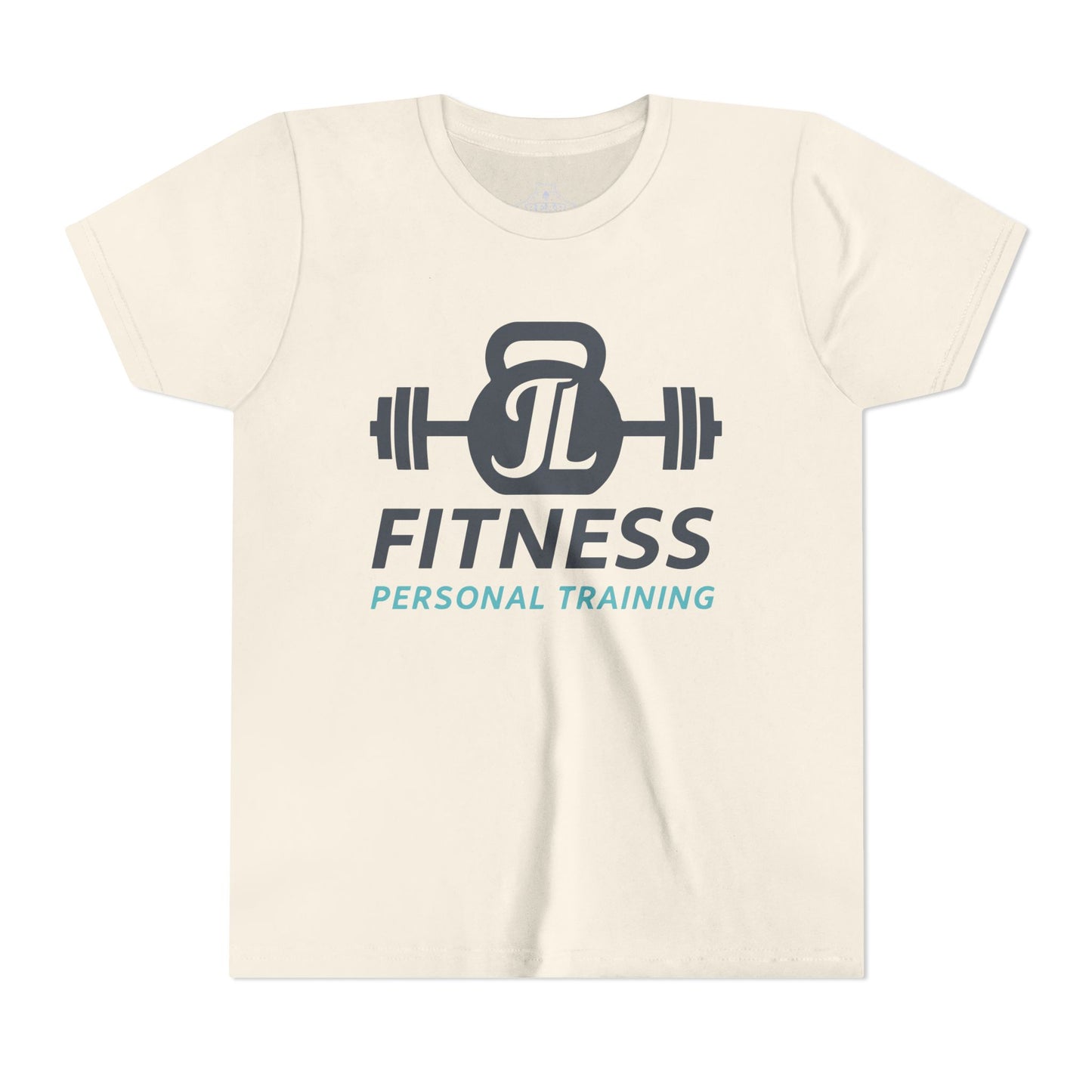 Youth Airlume Cotton Athletic  Tee - JL Kettlebell-JL Fitness