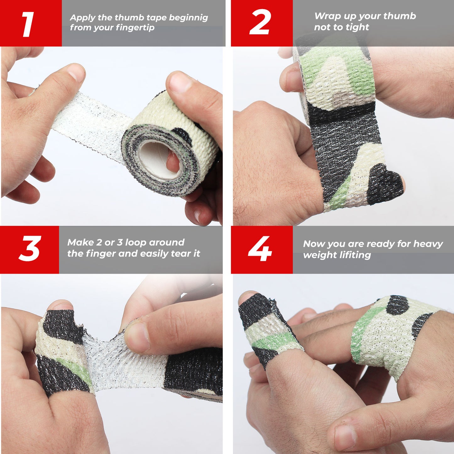 Weightlifting, Athletic, Stretch Tape