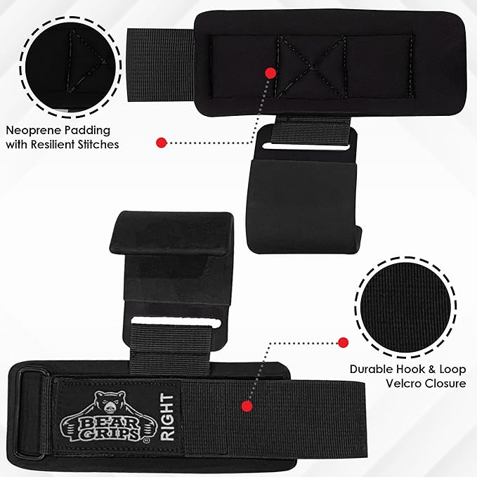 Lifting Hooks for Weightlifting