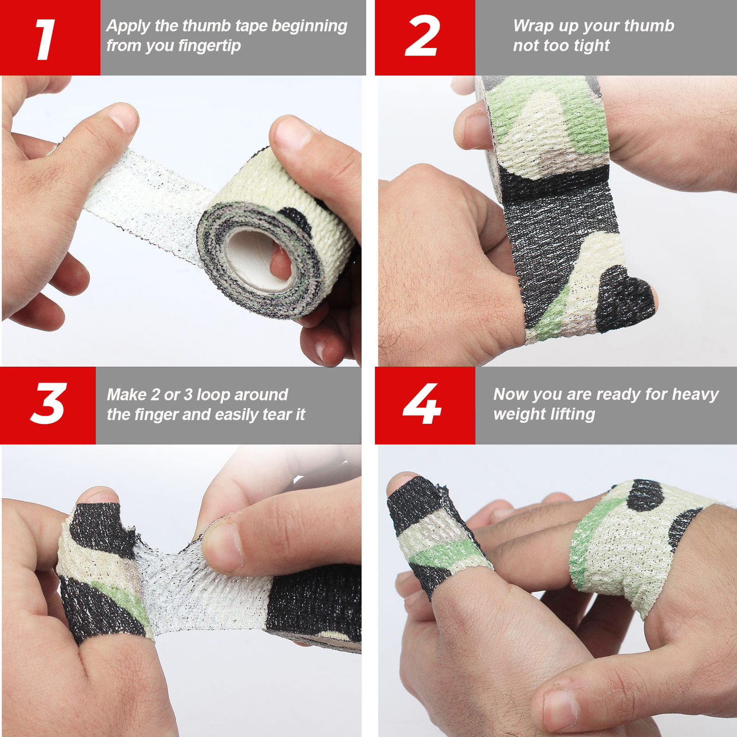 Weightlifting, Athletic, Stretch Tape