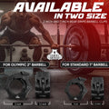Barbell Clamp Collars (Quick Release)