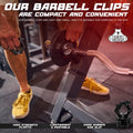 Barbell Clamp Collars (Quick Release)