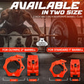 Barbell Clamp Collars (Quick Release)