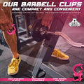 Barbell Clamp Collars (Quick Release)