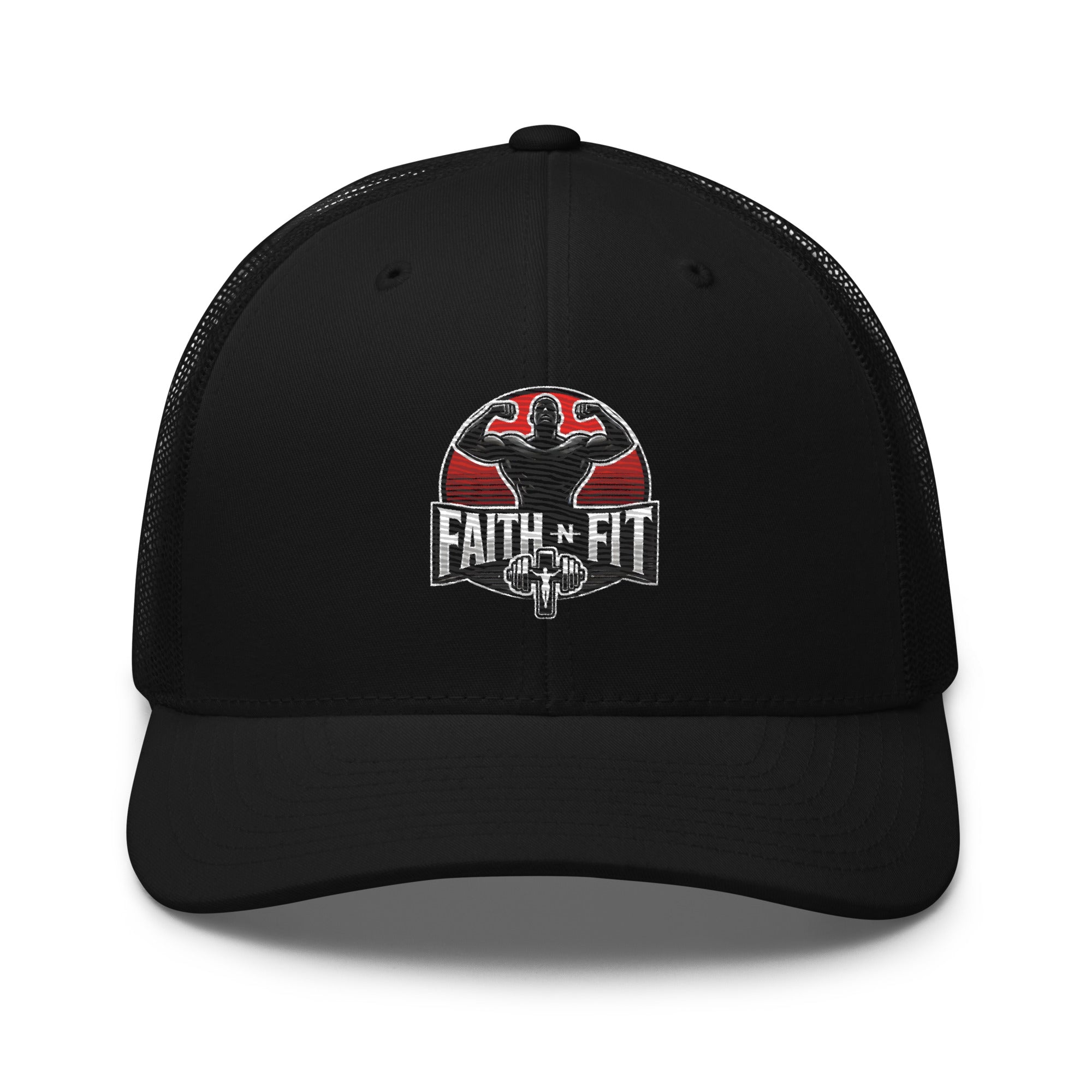 Mesh Snap Back Gym Hat- 3rd-Faith N Fit