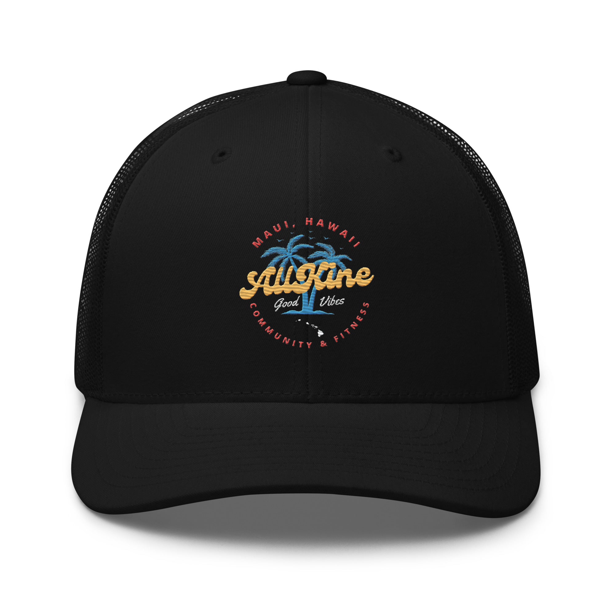 Mesh Snap Back Gym Hat-Paradise - All Kine
