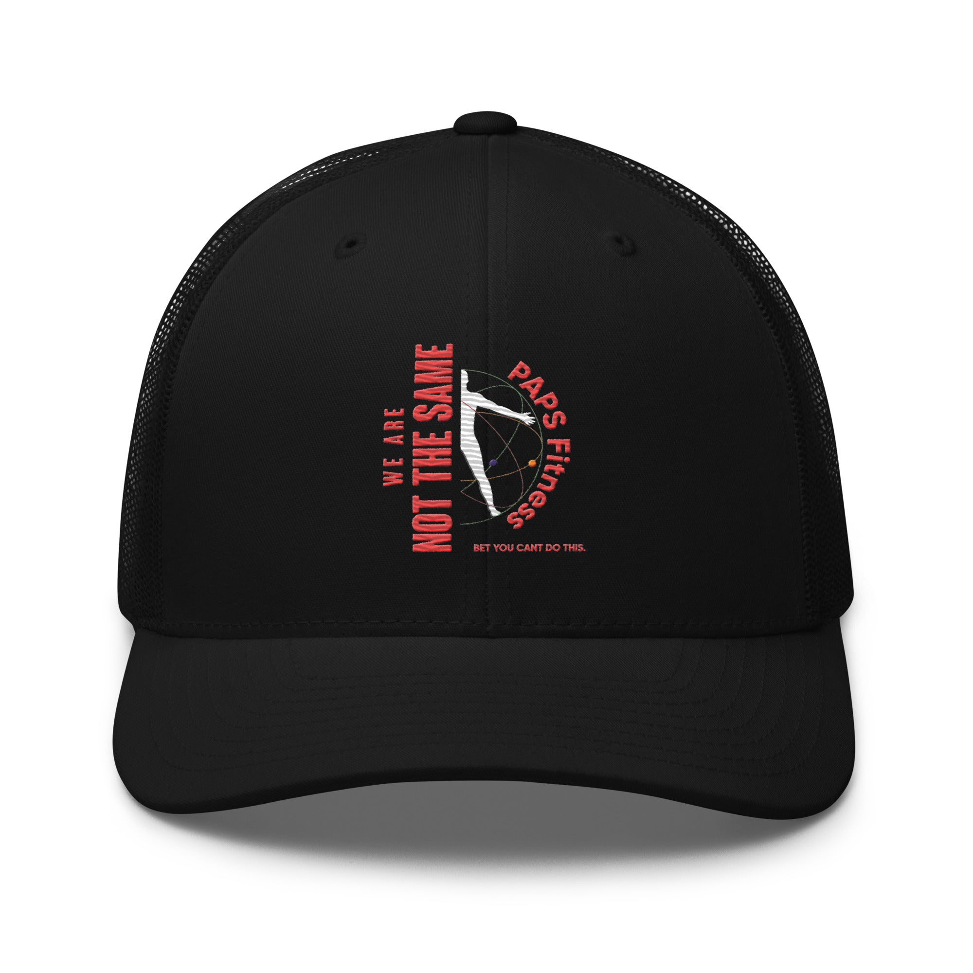 Mesh Snap Back Gym Hat-We Are Not The Same -  PAPS FITNESS