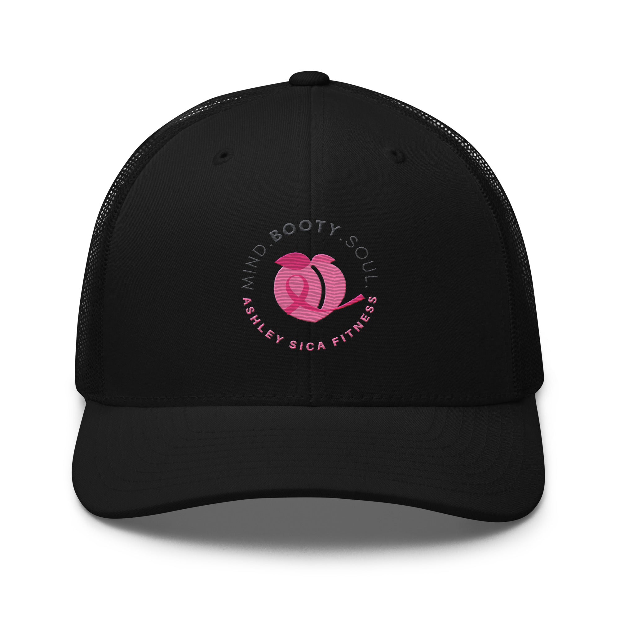 Mesh Snap Back Gym Hat-ASF - Ashley Sica Fitness