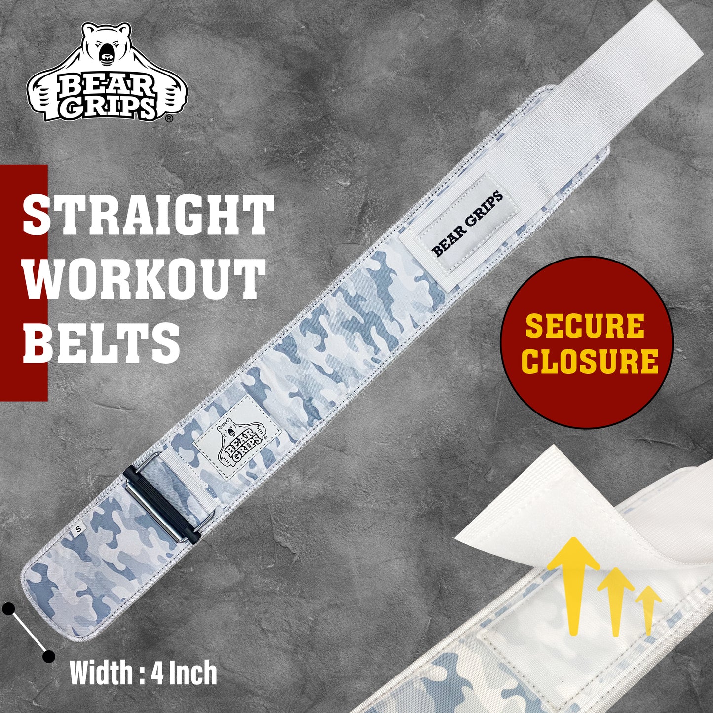 3 Layer Weight Lifting Belt - Auto Locking Gym Belt for Men and Women