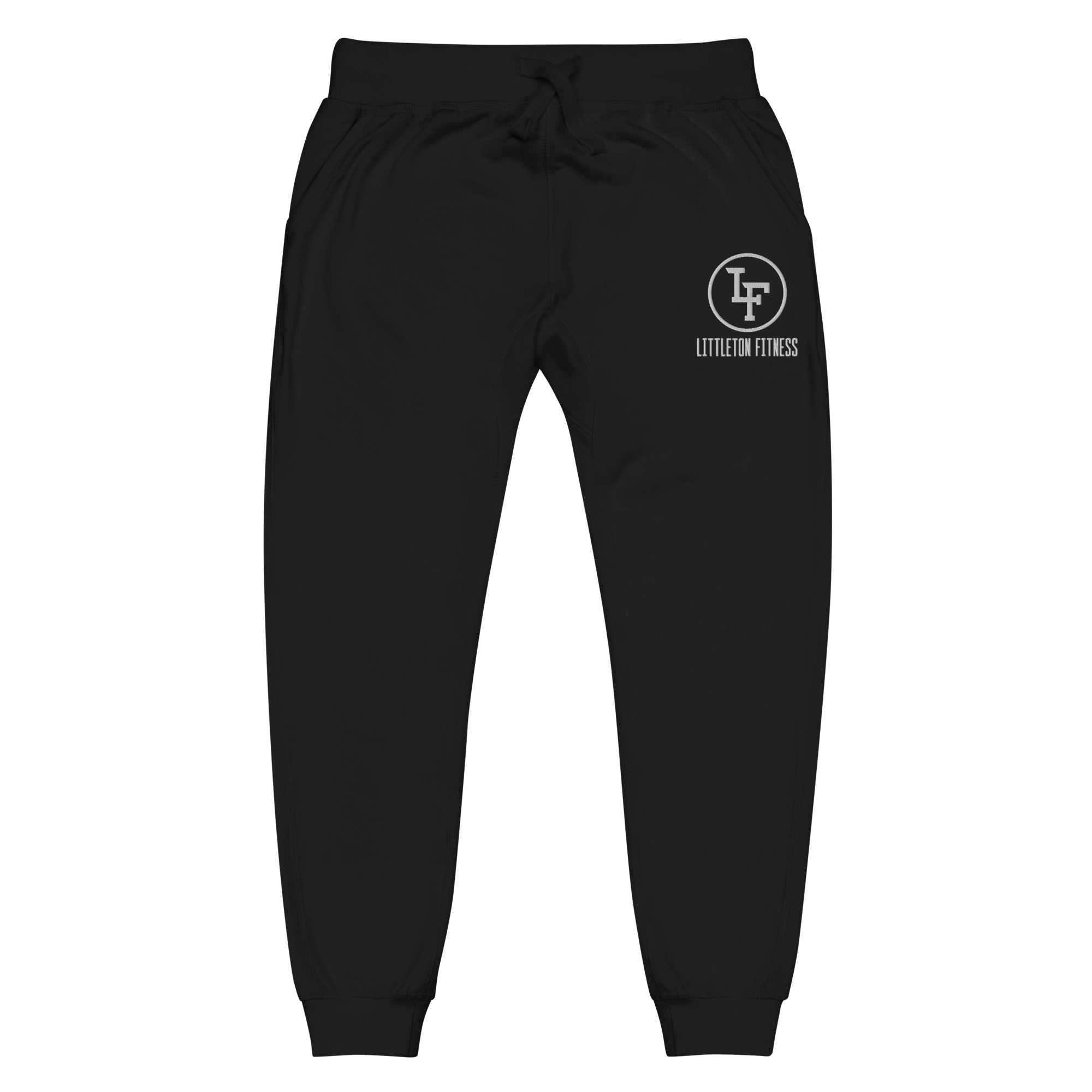 Men's Premium Fleece Joggers (Embroidered) - Littleton Fitness