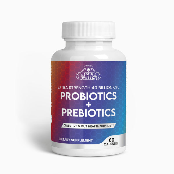 Probiotic + Prebiotic | 40 Billion CFU | Digestive Health | 60 Cap