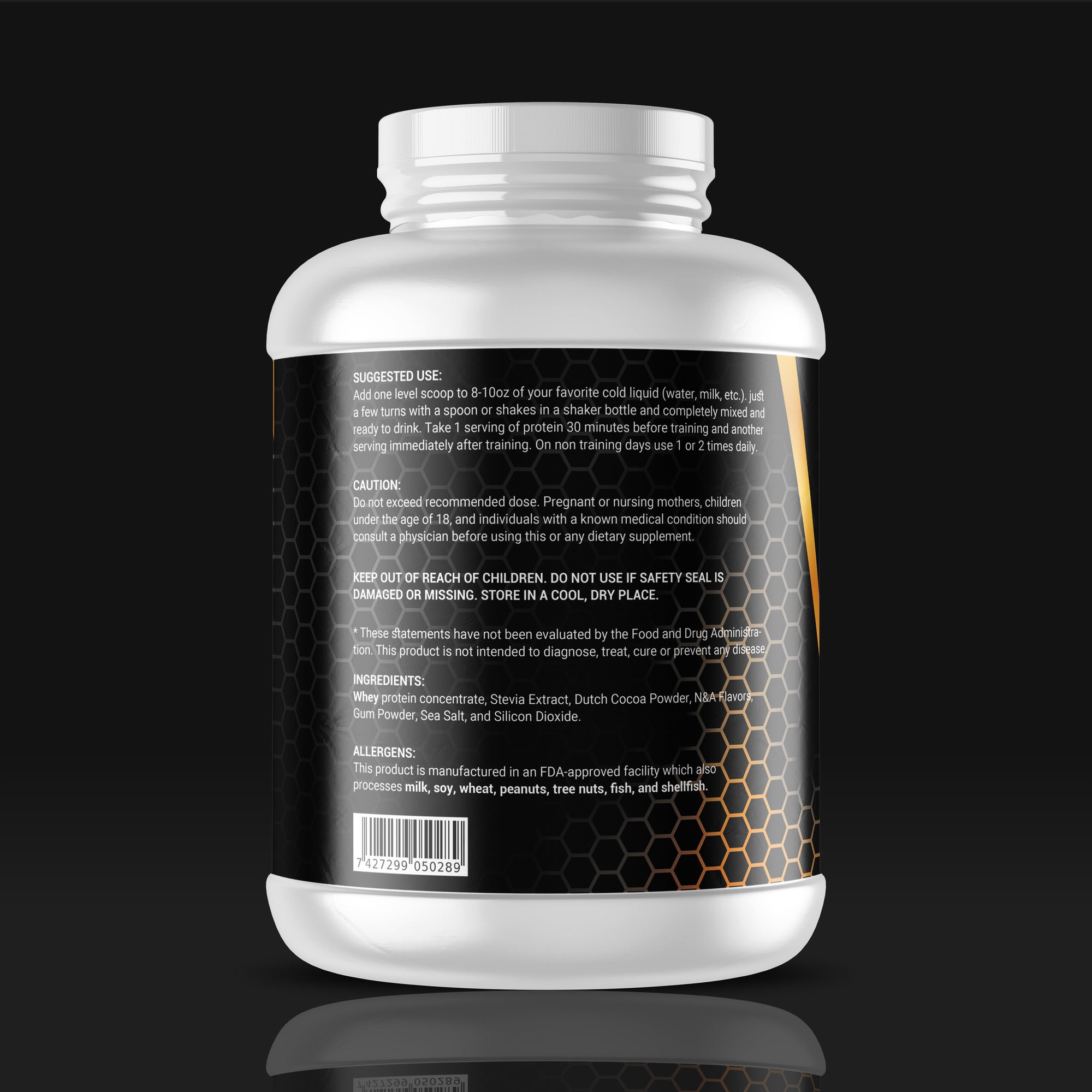 100 Whey Protein Low Carb Low Sugar 22g of Pure Protein Exper BearGrips