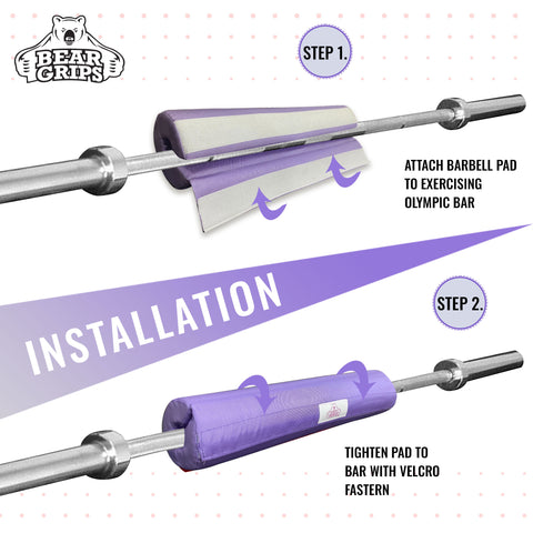Barbell Squat Pad Ankle Combo Set