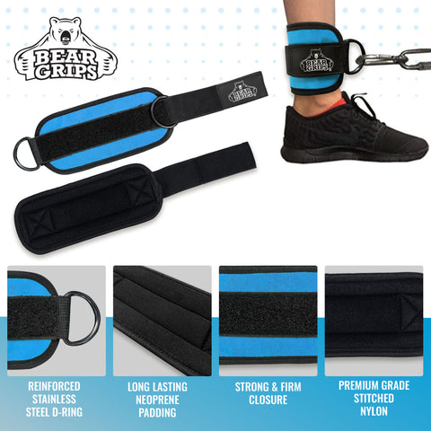 Barbell Squat Pad Ankle Combo Set