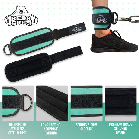 Barbell Squat Pad Ankle Combo Set