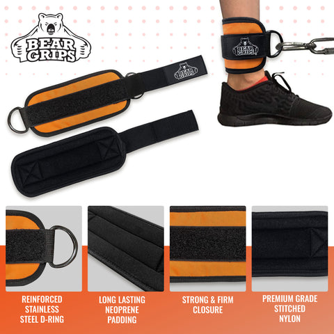 Barbell Squat Pad Ankle Combo Set