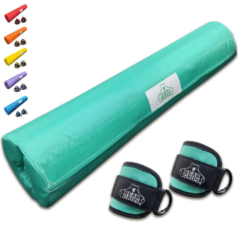 Barbell Squat Pad Ankle Combo Set