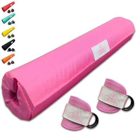 Barbell Squat Pad Ankle Combo Set