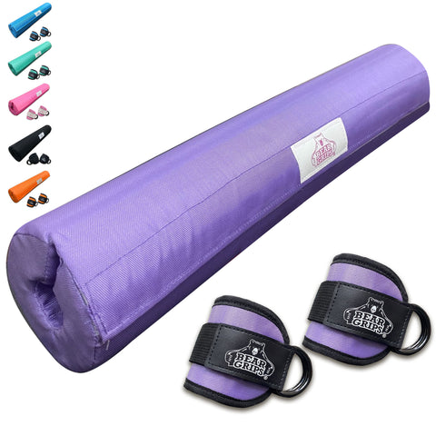 Barbell Squat Pad Ankle Combo Set