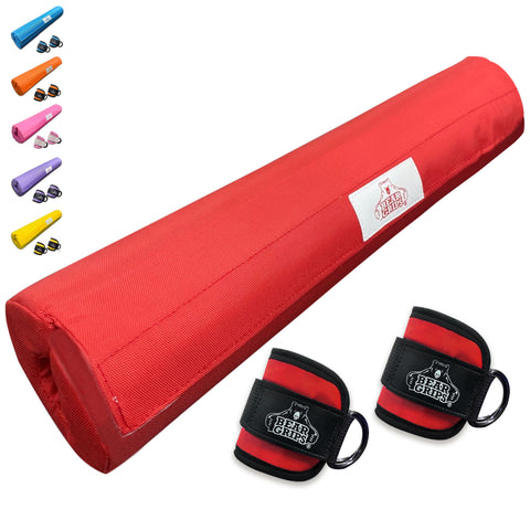 Barbell Squat Pad Ankle Combo Set