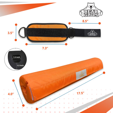 Barbell Squat Pad Ankle Combo Set