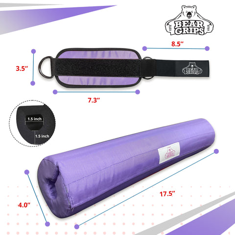 Barbell Squat Pad Ankle Combo Set