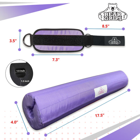 Barbell Pad (Single or Set with Ankle Straps)